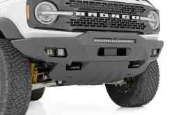 Rough Country - ROUGH COUNTRY FRONT BUMPER FULL WIDTH | FORD BRONCO 4WD (2021-2022) - Image 9