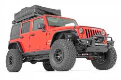 Rough Country - ROUGH COUNTRY ROCK SLIDERS HEAVY DUTY L 4-DOOR | JEEP WRANGLER JK 4WD (2007-2018) - Image 4