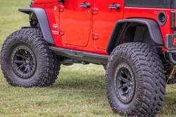 Rough Country - ROUGH COUNTRY ROCK SLIDERS HEAVY DUTY L 4-DOOR | JEEP WRANGLER JK 4WD (2007-2018) - Image 6