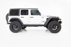 Rough Country - ROUGH COUNTRY ROCK SLIDERS HEAVY DUTY L 4-DOOR | JEEP WRANGLER JL 4WD (2018-2023) - Image 4