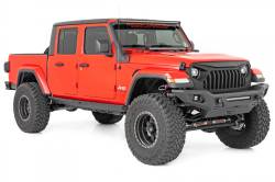 Rough Country - ROUGH COUNTRY ROCK SLIDERS HEAVY DUTY L JEEP GLADIATOR JT 4WD (2020-2022) - Image 2
