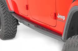 Rough Country - ROUGH COUNTRY ROCK SLIDERS HEAVY DUTY L JEEP GLADIATOR JT 4WD (2020-2022) - Image 1