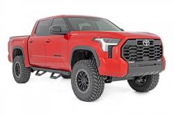 Rough Country - ROUGH COUNTRY SRX2 ADJ ALUMINUM STEPS CREW CAB | TOYOTA TUNDRA 2WD/4WD (2022) - Image 2