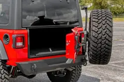 Rough Country - ROUGH COUNTRY REAR BUMPER TRAIL | TIRE CARRIER | JEEP WRANGLER JL 4WD (18-22) - Image 8