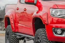 Rough Country - ROUGH COUNTRY POCKET FENDER FLARES CHEVY COLORADO 2WD/4WD (15-22) - Image 8