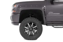 Rough Country - ROUGH COUNTRY POCKET FENDER FLARES CHEVY SILVERADO 1500 (16-18) - Image 4