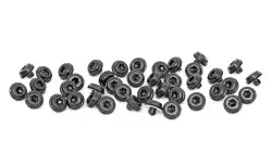 Rough Country - ROUGH COUNTRY BLACK RIVET KIT FOR FENDER FLARES - Image 3