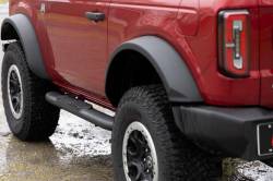 Rough Country - ROUGH COUNTRY OVAL NERF STEPS 2-DOOR | BLACK | FORD BRONCO 4WD (2021-2022) - Image 6