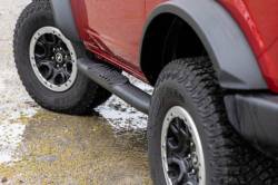 Rough Country - ROUGH COUNTRY OVAL NERF STEPS 2-DOOR | BLACK | FORD BRONCO 4WD (2021-2022) - Image 9