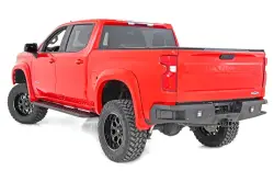 Rough Country - ROUGH COUNTRY RPT2 RUNNING BOARDS CREW CAB | BLACK | CHEVY/GMC 1500/2500HD (19-22) - Image 1