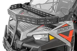 FRONT CARGO RACK 6" BLACK SLIMLINE | POLARIS RANGER XP 900/RANGER XP 1000