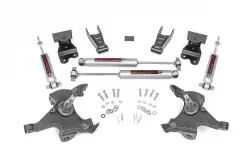 ROUGH COUNTRY LOWERING KIT 2 INCH FR | 4 INCH RR | CHEVY C1500/K1500 TRUCK (88-99)