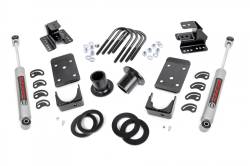 ROUGH COUNTRY LOWERING KIT SPR DROP | 1-2"FR | 4"RR | CHEVY/GMC 1500 (07-13)