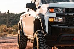 Rough Country - ROUGH COUNTRY DEFENDER POCKET FENDER FLARES CHEVY SILVERADO 1500 2WD/4WD (19-22) - Image 6