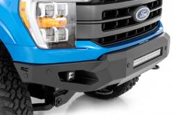 Rough Country - ROUGH COUNTRY HIGH CLEARANCE FRONT BUMPER LED LIGHTS & SKID PLATE | FORD F-150 (21-22) - Image 2