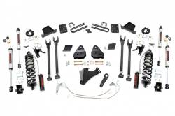 2005-16 Ford F250, F350 Super Duty - Rough Country - Rough Country - ROUGH COUNTRY 6 INCH COILOVER CONVERSION LIFT KIT 4 LINK | FORD SUPER DUTY (2011-2014)