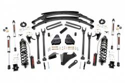 Rough Country - ROUGH COUNTRY 6 INCH COILOVER CONVERSION LIFT KIT 4 LINK | RR SPRINGS | FORD SUPER DUTY (05-07) - Image 1