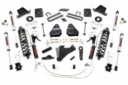 2005-16 Ford F250, F350 Super Duty - Rough Country - Rough Country - ROUGH COUNTRY 4.5 INCH COILOVER CONVERSION LIFT KIT FORD SUPER DUTY 4WD (2008-2010)