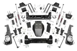 ROUGH COUNTRY 7 INCH LIFT KIT TORSION DROP | CHEVY/GMC 2500HD/3500HD (20-22)