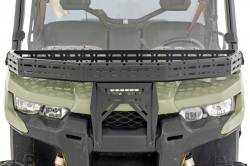 Rough Country - ROUGH COUNTRY FRONT CARGO RACK BLACK SERIES LED | 6" LIGHT | SLIME LINE | CAN-AM DEFENDER (16-22) - Image 2