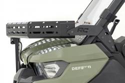 Rough Country - ROUGH COUNTRY FRONT CARGO RACK BLACK SERIES LED | 6" LIGHT | SLIME LINE | CAN-AM DEFENDER (16-22) - Image 3