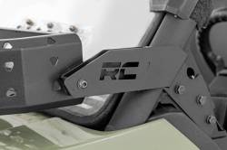 Rough Country - ROUGH COUNTRY FRONT CARGO RACK BLACK SERIES LED | 6" LIGHT | SLIME LINE | CAN-AM DEFENDER (16-22) - Image 4