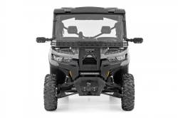 Rough Country - ROUGH COUNTRY FRONT CARGO RACK BLACK SERIES LED | 6" LIGHT | SLIME LINE | CAN-AM DEFENDER (16-22) - Image 5