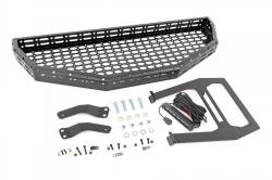 Rough Country - ROUGH COUNTRY FRONT CARGO RACK BLACK SERIES LED | 6" LIGHT | SLIME LINE | HONDA PIONEER (16-21) - Image 3