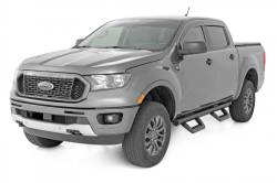 Rough Country - ROCKRIDGE 4WD SR2 ADJUSTABLE ALUMINUM STEPS FORD RANGER 2WD/4WD (2019-2023) - Image 1