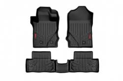Rough Country - ROUGH COUNTRY FLOOR MATS FRONT & REAR | FORD BRONCO (2 DOOR) 4WD (2021-2023) - Image 1