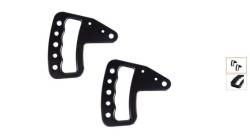 Rugged Ridge ALUMINUM GRAB HANDLES, FRONT PAIR for 07-18 Jeep Wrangler JK