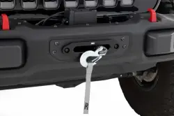Rough Country - ROUGH COUNTRY WINCH MOUNTING PLATE MODULAR STEEL OE BUMPER | JEEP WRANGLER JL (18-25) - Image 4