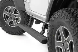Rough Country - ROUGH COUNTRY POWER RUNNING BOARDS LIGHTED | 2 DOOR | JEEP WRANGLER JL (18-23) - Image 2