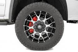 Rough Country - Brake Accessories - Rough Country - ROUGH COUNTRY CALIPER COVERS FRONT AND REAR | RED | CHEVY/GMC 2500HD/3500HD (20-23)