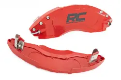 Rough Country - ROUGH COUNTRY CALIPER COVERS FRONT AND REAR | RED | CHEVY/GMC 2500HD/3500HD (20-23) - Image 3