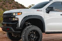 Rough Country - ROUGH COUNTRY POCKET FENDER FLARES CHEVY SILVERADO 1500 2WD/4WD (2019-2021) - Image 2