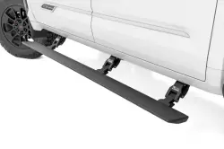 ROUGH COUNTRY POWER RUNNING BOARDS LIGHTED | CREWMAX | TOYOTA TUNDRA (22-25)