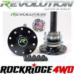 REVOLUTION GEAR REAR DANA 44 4140 CHROMOLY AXLE KIT | 35 SPLINE  | JEEP WRANGLER JK 2007-18 