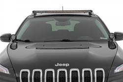 Rough Country - ROUGH COUNTRY LED LIGHT KIT ROOF MOUNT | 40" BLACK SINGLE ROW | JEEP KL (14-22) - Image 5