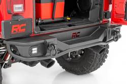 Rough Country - ROUGH COUNTRY REAR BUMPER TUBULAR | JEEP WRANGLER JK (2007-2018) - Image 1