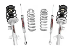 Rough Country - ROUGH COUNTRY 2 Inch Lift Strut Kit Jeep Cherokee KL 4WD (2014-2023) - Image 1