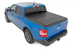 Rough Country - ROUGH COUNTRY Hard Tri-Fold Flip Up Bed Cover 4'6" Bed | Ford Maverick (22-24) - Image 2