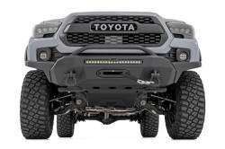 Rough Country - ROUGH COUNTRY LED FOG LIGHT KIT 3.5 INCH ROUND BLACK SERIES | AMBER DRL | TOYOTA TACOMA (16-22) - Image 3