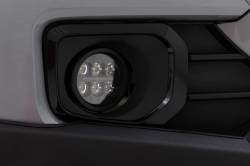 Rough Country - ROUGH COUNTRY LED FOG LIGHT KIT 3.5 INCH ROUND BLACK SERIES | AMBER DRL | TOYOTA TACOMA (16-22) - Image 4