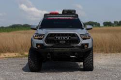 Rough Country - ROUGH COUNTRY LED FOG LIGHT KIT 3.5 INCH ROUND BLACK SERIES | AMBER DRL | TOYOTA TACOMA (16-22) - Image 6