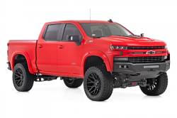 Rough Country - ROUGH COUNTRY SPORT FENDER FLARES CHEVY SILVERADO 1500 2WD/4WD (2019-2023) | FLAT BLACK - Image 3