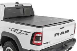 Rough Country - ROUGH COUNTRY HARD FLUSH MOUNT BED COVER 5'7" BED | RAM 1500 (19-24)/1500 TRX (21-24) - Image 1