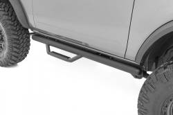ROUGH COUNTRY NERF STEPS FULL LENGTH | 2-DOOR | FORD BRONCO 4WD (2021-2023)