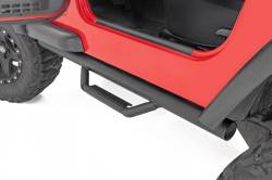 Rough Country - ROUGH COUNTRY NERF STEPS FULL LENGTH | JEEP WRANGLER TJ 4WD (1997-2006) - Image 1