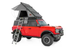Rough Country - ROUGH COUNTRY HARD SHELL ROOF TOP TENT LOW-PROFILE ALUMINUM SHELL | RACK MOUNT - Image 9